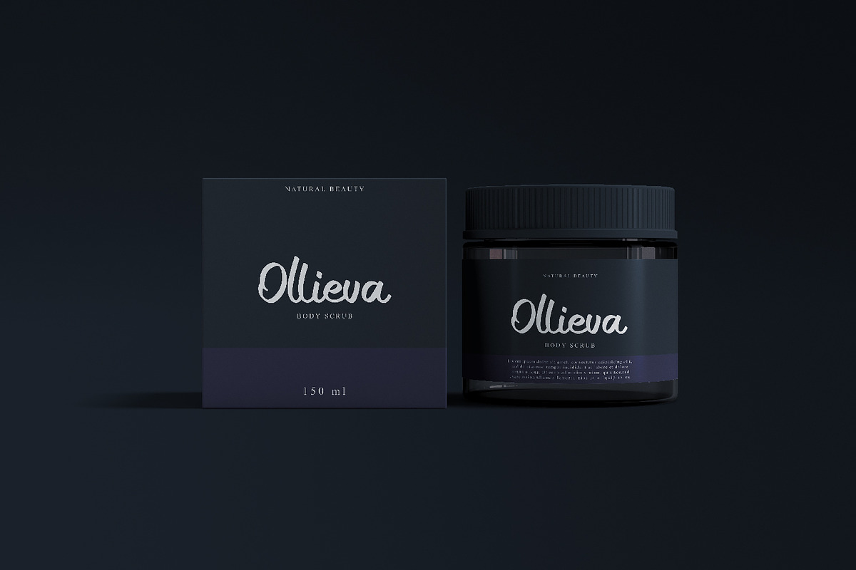 Ollieva Handwritten Script Font, a Script Font by BumbleGraph Studio (Photo 7 of 10)
