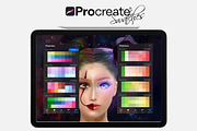 Crazy Psycho Swatches for Procreate, a Palette Add-On by FaeryDesign (Thumbnail 3 of 4)
