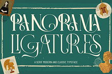 Panorama Ligatures Font