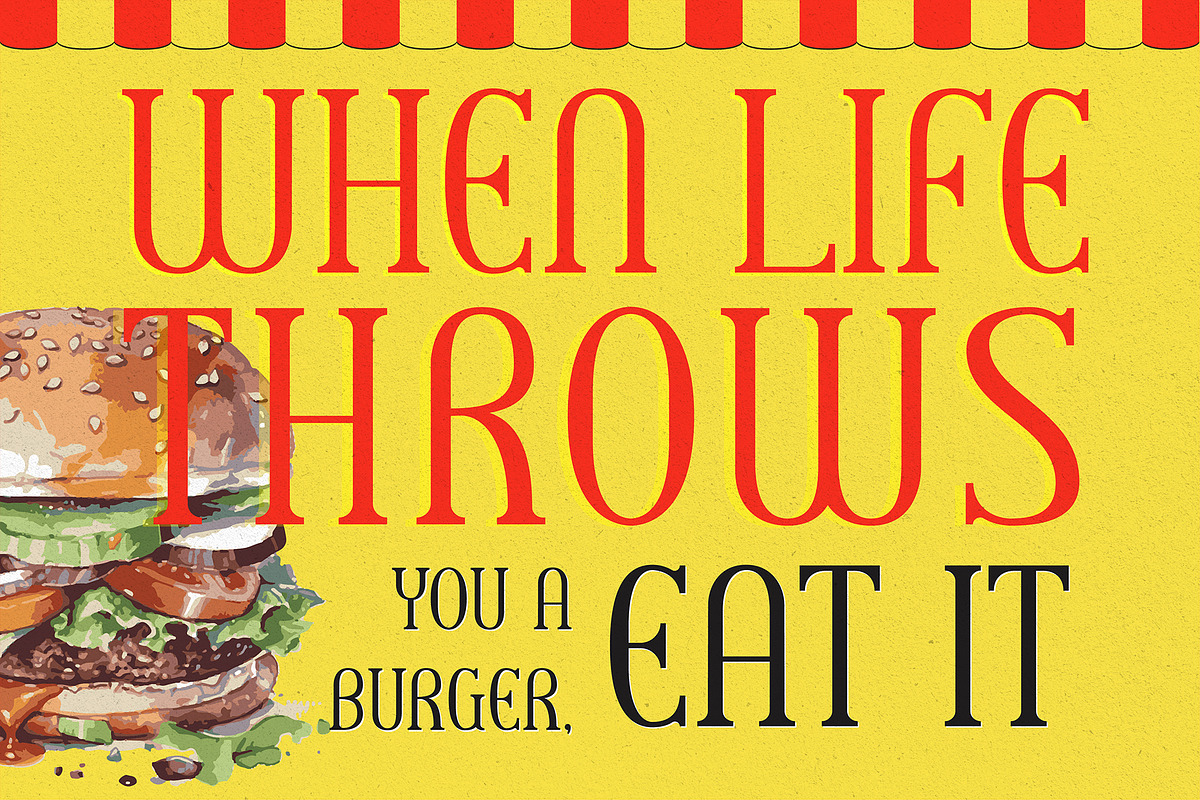 The Eatsome - Summer playful serif, a Serif Font by StoricType (Photo 2 of 13)