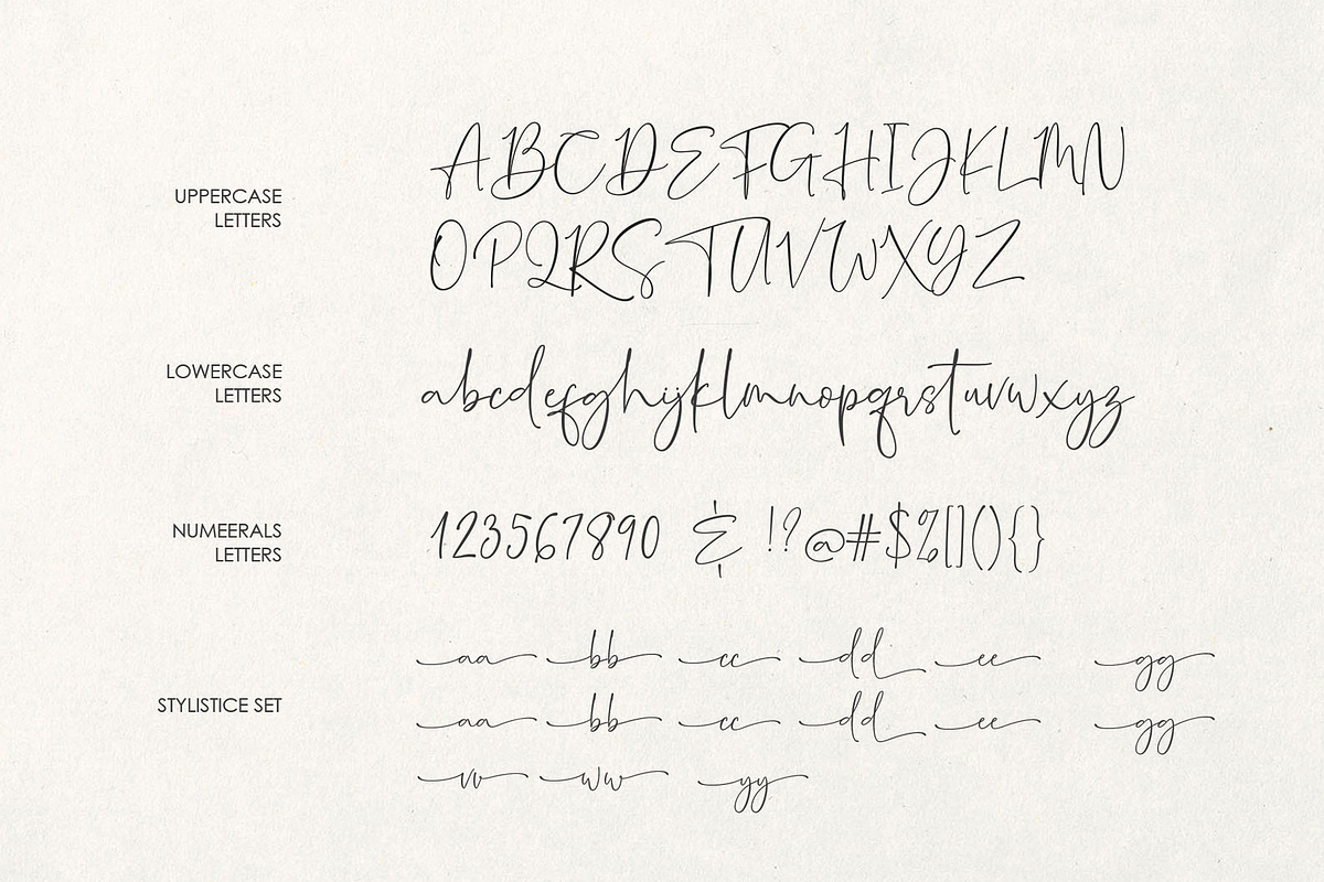 Costpretty Handwritten Font, a Script Font by moriztype (Photo 10 of 11)