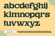 Bushi Retro - Food Logo Extrude Font, a Serif Font by Nirmana Visual (Thumbnail 3 of 15)