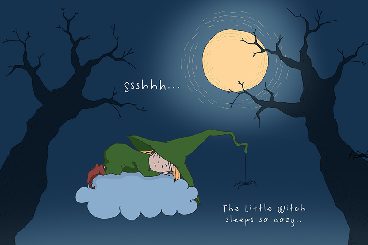 Cute Halloween Collection, an Illustration by Eva Katerina (Photo 5 of 19)