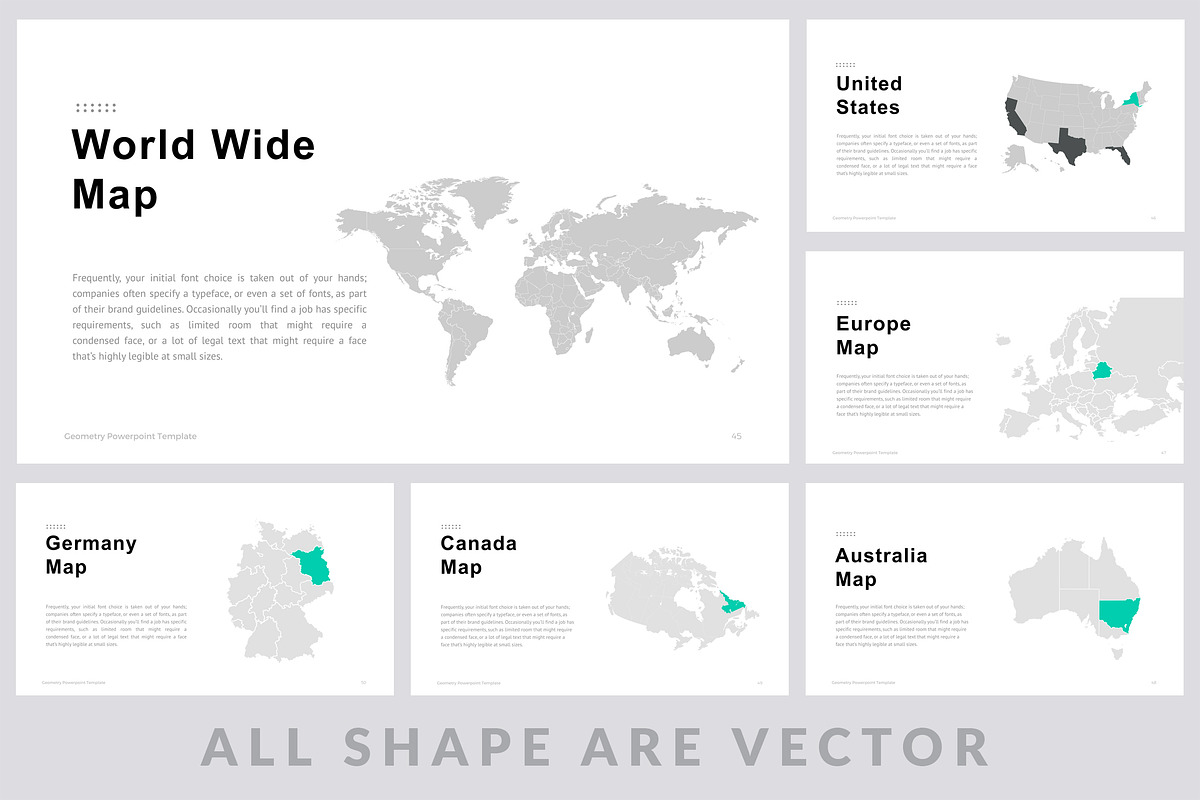 Geometric PowerPoint Template, a Presentation Template by ZAAS (Photo 11 of 11)
