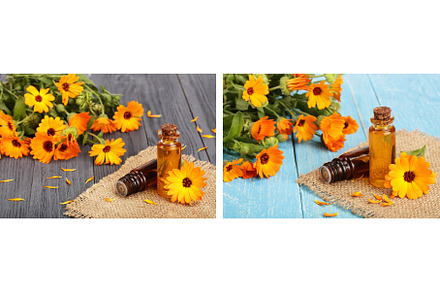 aromatherapy essential oil with, a Nature Photo by NataPhoto