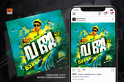 Flyer Template Dj Concert, a Flyer Template by MonkeyBOX (Thumbnail 2 of 3)