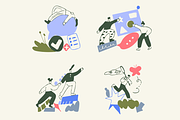 Self Care and Mental Health, a Healthcare Illustration by Somewhat Brilliant (Thumbnail 4 of 6)