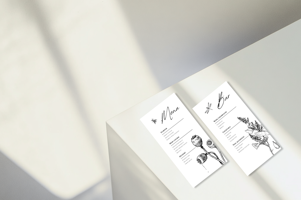 Black and white wedding templates, an Invitation Template by Roomoftemplates (Photo 3 of 6)