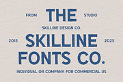 SFC Mackerel, a Sans Serif Font by Skilline Supply Co. (Thumbnail 8 of 8)