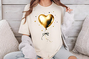 Black & Gold New Year Clipart, an Illustration by DreamCafeArt (Thumbnail 7 of 8)