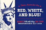 Statue of Liberty is Retro duo font, a Handwritten Font by Brown Cupple (Thumbnail 5 of 9)