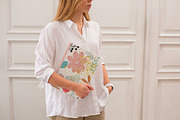 Floral Journal Cover Template, a Magazine Template by Manifesto Design Gallery (Thumbnail 3 of 6)