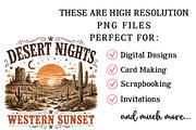 Western Cowgirl PNG Clipart Bundle, a Seasonal Illustration by OK Design (Thumbnail 6 of 6)