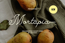Mortapia Retro Script Font