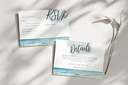 Seascape Wedding Invitation Card, an Invitation Template by kin9candra (Thumbnail 5 of 8)