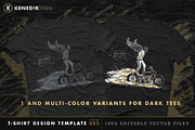 T-Shirt Design Template 005, an Object Graphic by KENEDIK DESIGN STUDIO (Thumbnail 3 of 5)