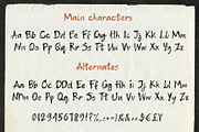 Chicken handwritten scribble font, a Handwritten Font by TD fonts (Thumbnail 8 of 10)