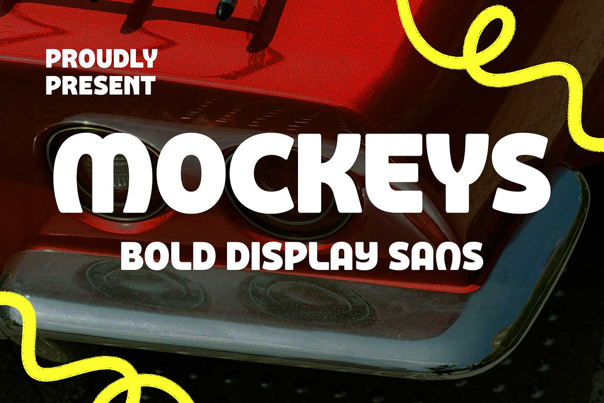 Mockeys-Bold Display, a Sans Serif Font by Arterfak Project (Photo 12 of 12)