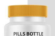 Pills Bottle Jar PSD Mockup, a Cups & Container Mockup by GreatFruit (Thumbnail 5 of 6)