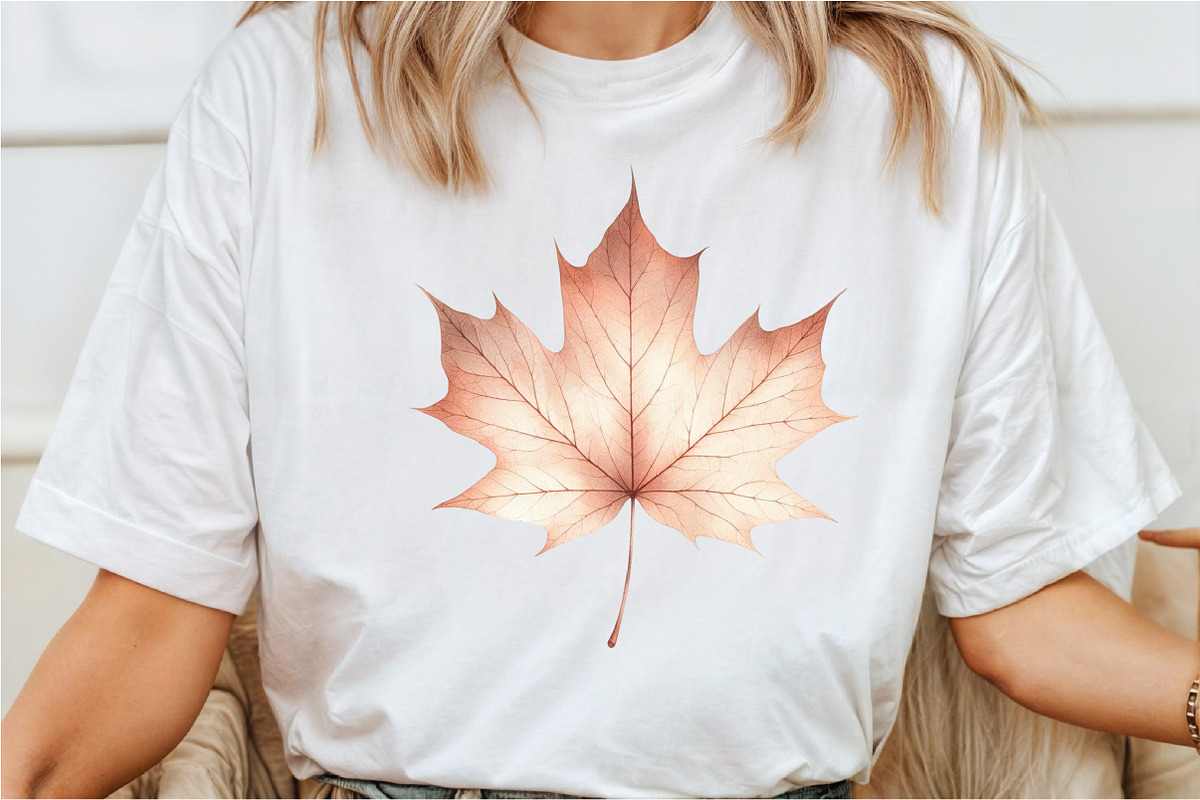 Peach Colored Autumn Clipart, an Illustration by Rose Art (Photo 6 of 8)