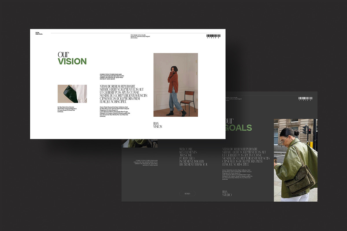 Bian Slides Deck Template, a Presentation Template by evgenystudio (Photo 2 of 10)