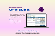 Retirement Planner - Google Sheets, an App Template by Ardent Workshop (Thumbnail 3 of 7)