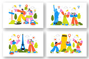 10 Travel Tour Guide Illustration, a Person Illustration by denayunebgt (Thumbnail 2 of 4)