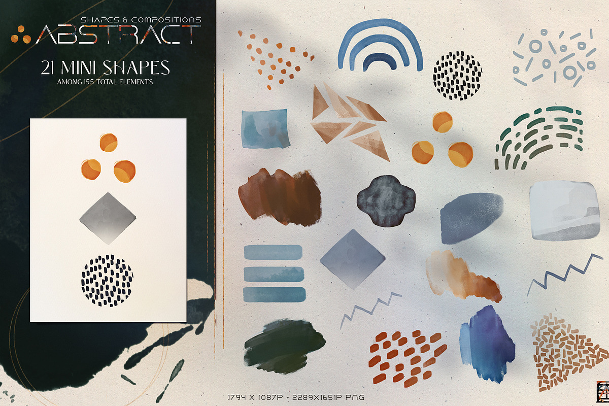 Abstract shapes and compositions, a Decorative Illustration by Damian Roh (Photo 6 of 17)