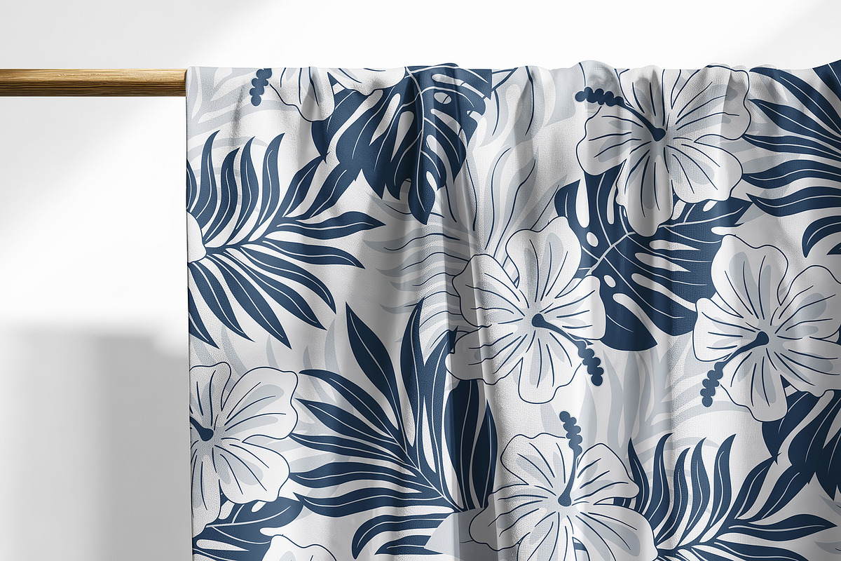 Hanging Fabric Mockup, a Household Mockup by GraphicVil (Photo 8 of 9)
