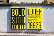 Lunex, a Sans Serif Font by Lemockup (Thumbnail 8 of 9)