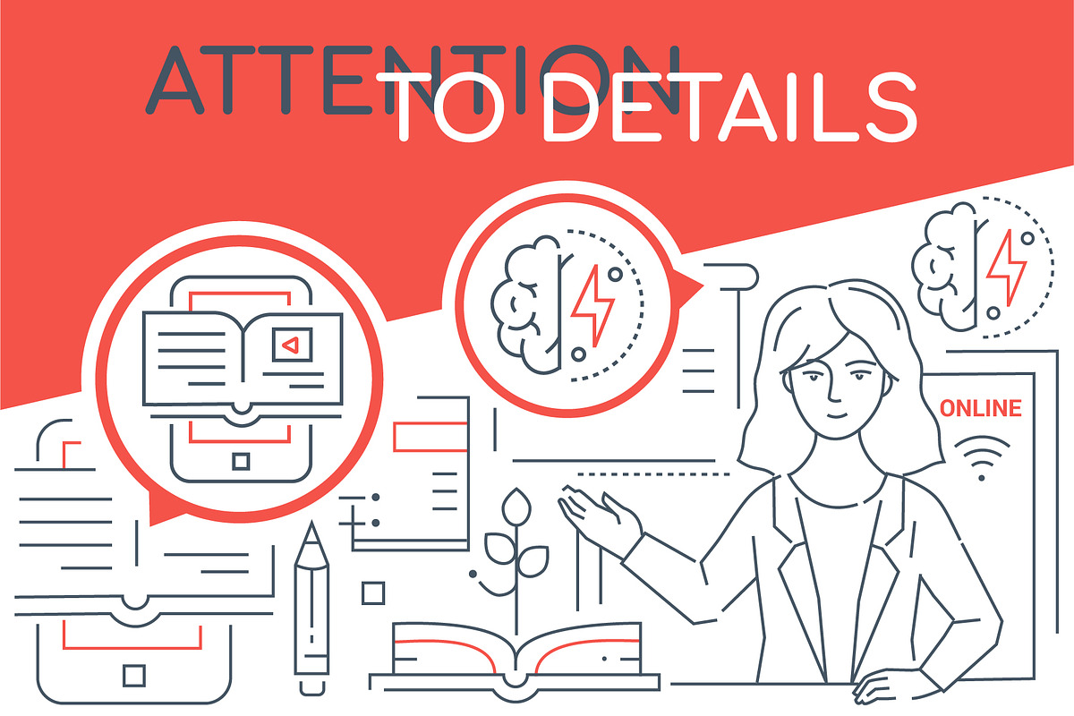 Education Line Illustrations Bundle, an iPhone Mockup by Boyko Pictures (Photo 3 of 12)