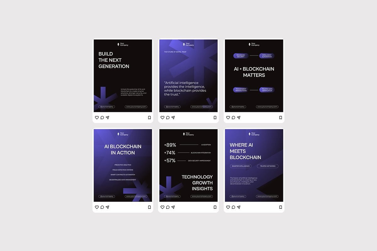 Modern Carousel - Instagram Post, a Social Media Template by Izdihaar_Studio (Photo 2 of 4)