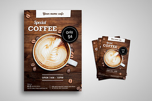 Coffee Promo Flyers Bundle