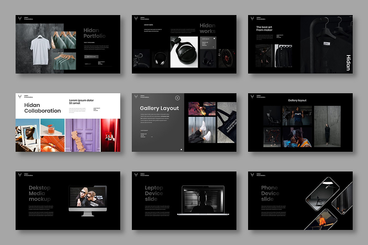 Hidan – Business PowerPoint, a Presentation Template by Dens Creative Studio (Photo 4 of 6)