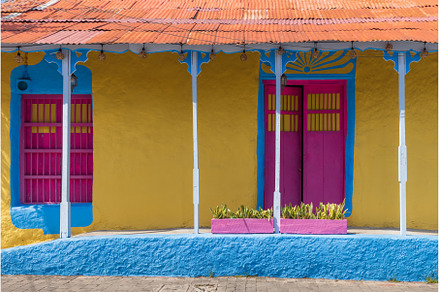 Colorful colonial architecture of, an Architecture Photo by Web Engine Design
