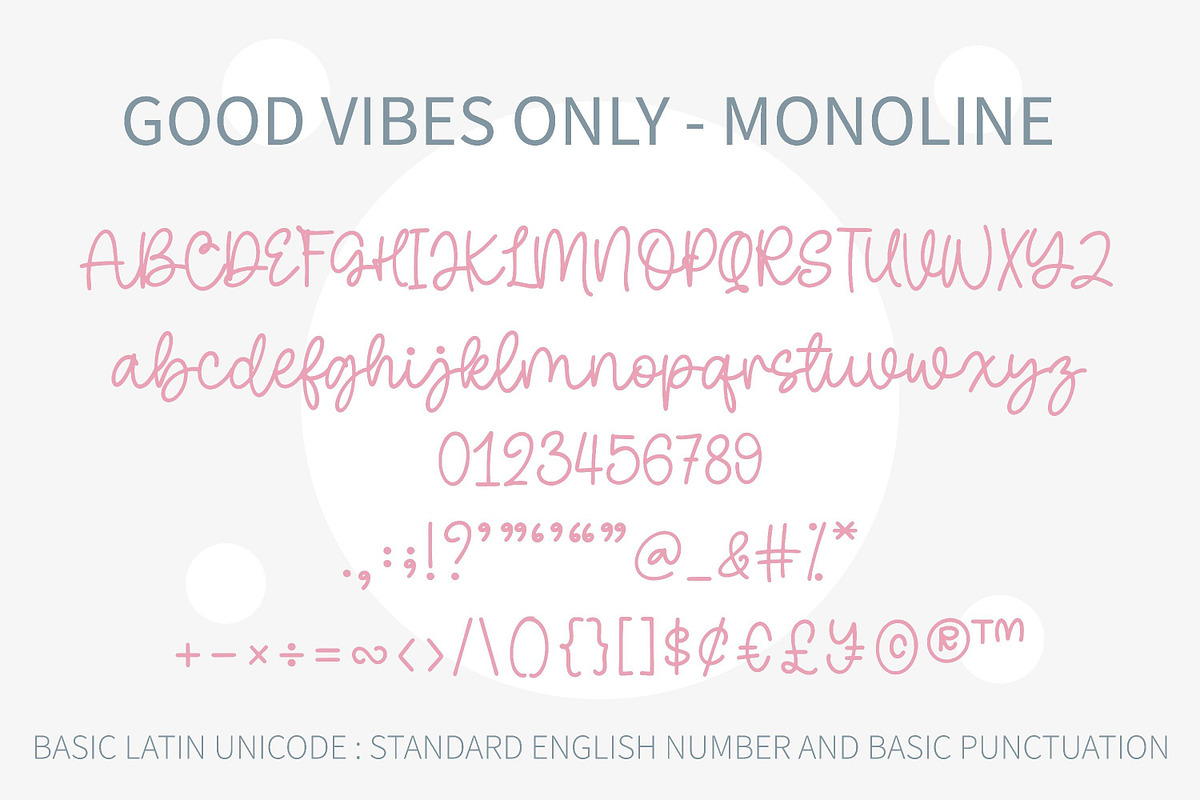 Good Vibes Only Duo Font, a Script Font by Akrinity Digital (Photo 10 of 11)