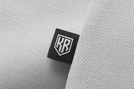 Woven Label Embroidery Logo Mockup