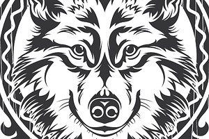 Wolf Vector + frame