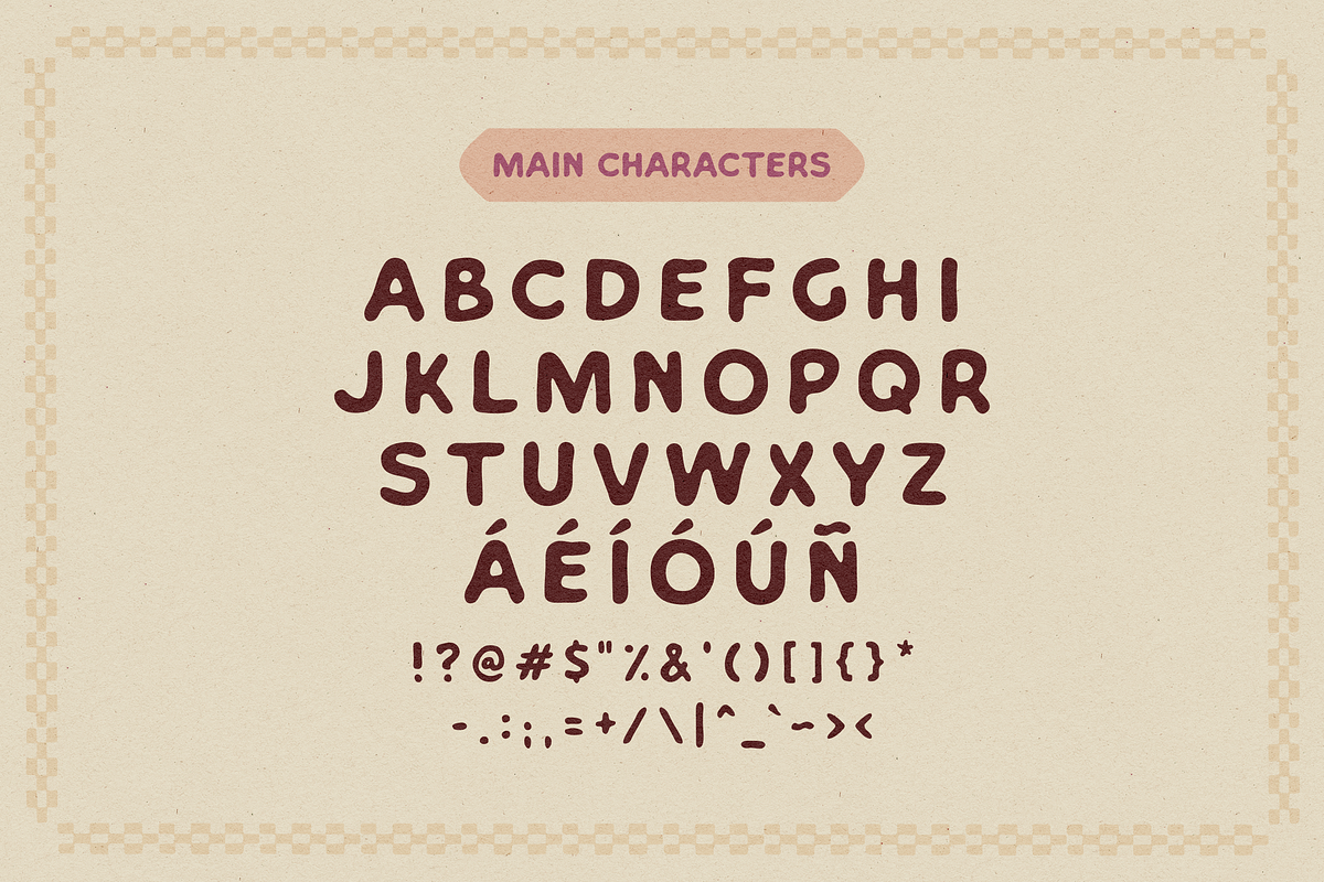ZUPPINO | A Unique Quirky Font, a Sans Serif Font by Laura Strote Designs (Photo 2 of 8)