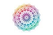 gradient mandala circular pattern, a Pattern Graphic by Saba Vector (Thumbnail 2 of 3)