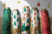 Merry Christmas Vector Collection, a Decorative Illustration by Anna Druzhkova (Thumbnail 6 of 10)
