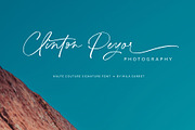 HauteCouture Handwritten Script Font, a Script Font by Mila Garret (Thumbnail 2 of 23)