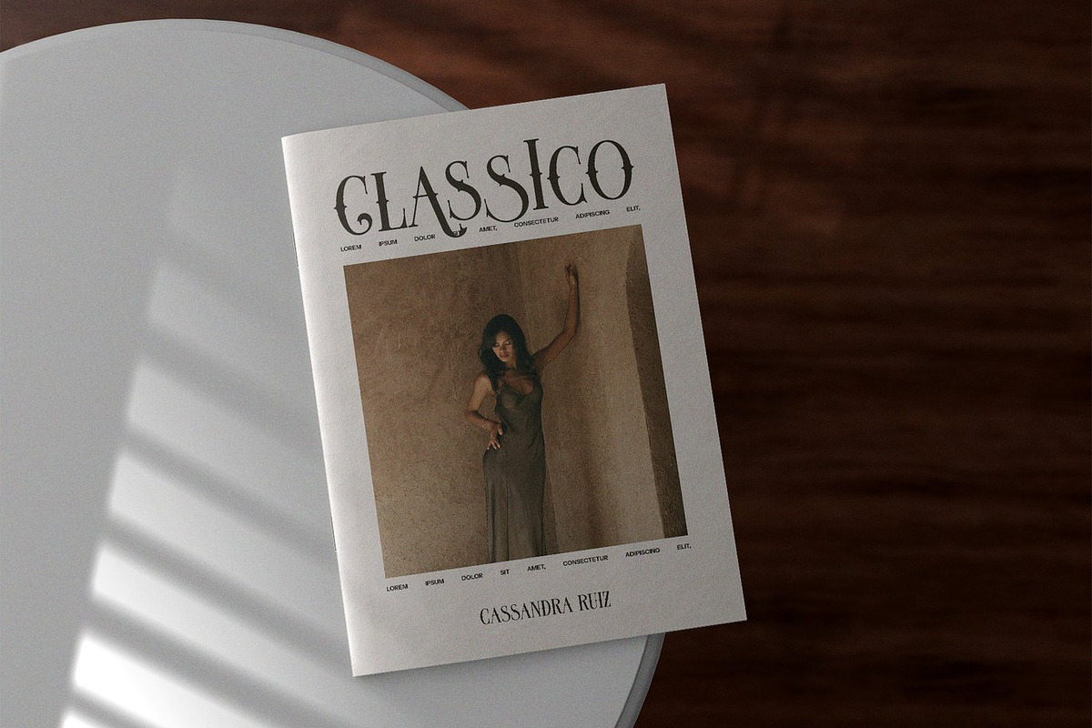 Raflesia - Vintage Serif Font, a Serif Font by Luna Shop (Photo 2 of 8)