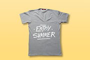Hello Summer Lettering, a Seasonal Illustration by Finevector (Thumbnail 6 of 9)