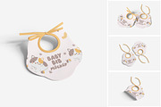 Baby Bib Mockup, a Product Mockup by MrLetters (Thumbnail 1 of 5)
