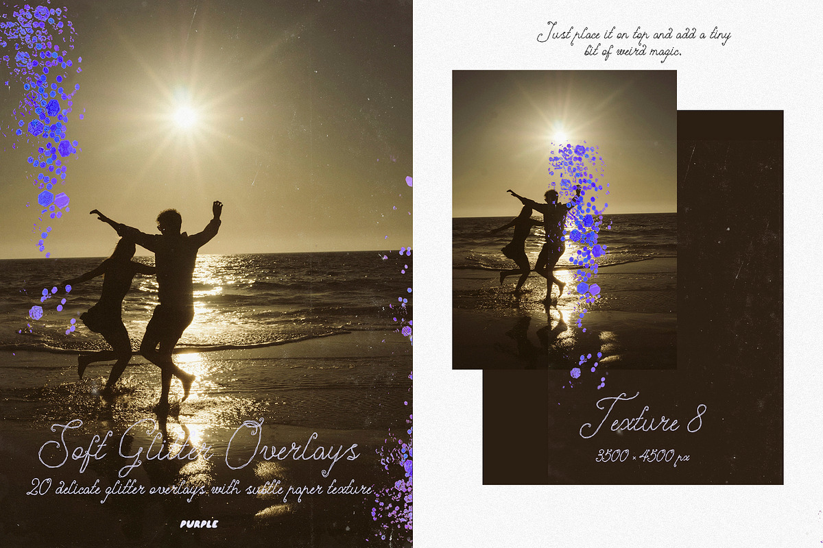Soft Glitter Overlays, a Texture Graphic by Purple (Photo 21 of 21)