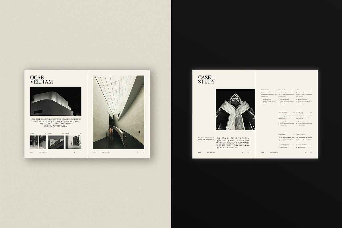 Architecture Magazine Template, a Magazine Template by ArtisanaAura (Photo 10 of 15)