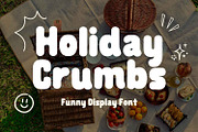 Holiday Crumbs - Food Font, a Sans Serif Font by Mozatype (Thumbnail 2 of 9)