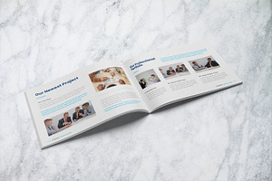 Company Profile Landscape Brochure