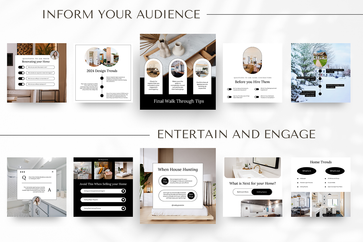 January Real Estate Instagram Posts, a Social Media Template by Marketing Templates Co. (Photo 5 of 9)